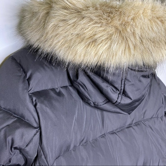 Lauren Ralph Lauren faux trim quilted parka jacket size XS NWT - Picture 13 of 16